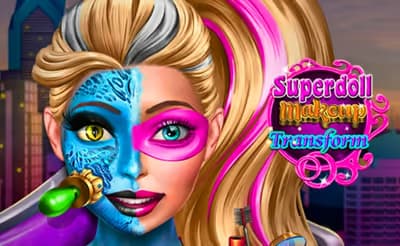 SuperDoll Makeup Transform