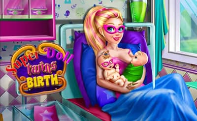 SuperDoll Twins Birth
