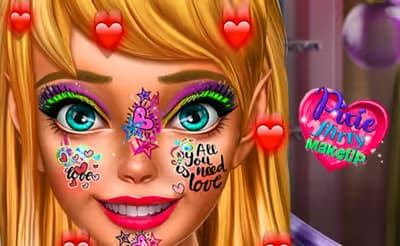 Pixie Flirty Makeup