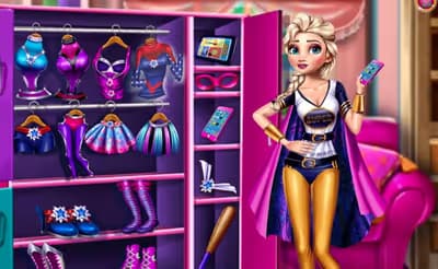 Superhero Spring Princess Dress up