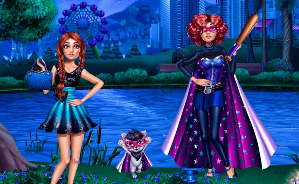 Superhero or Cute Girl