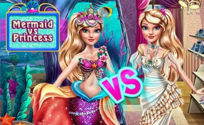 Ellie Mermaid Vs Princess