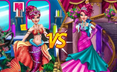 Mermaid Vs Princess