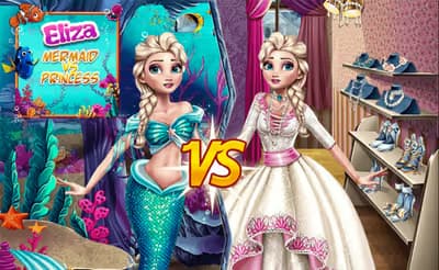 Eliza Mermaid VS Princess