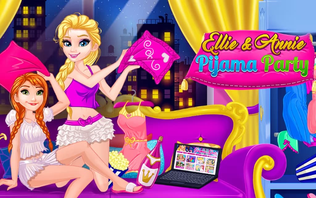 Ellie & Annie Pijama Party