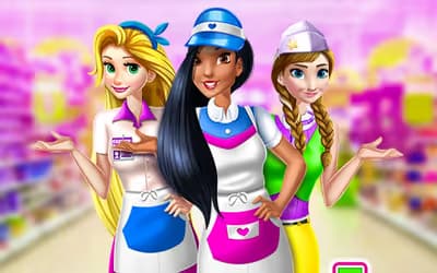 SuperMarket Cashier Girl