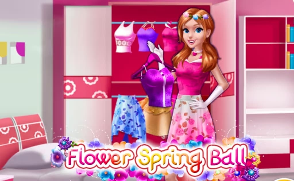 Flower Spring Ball