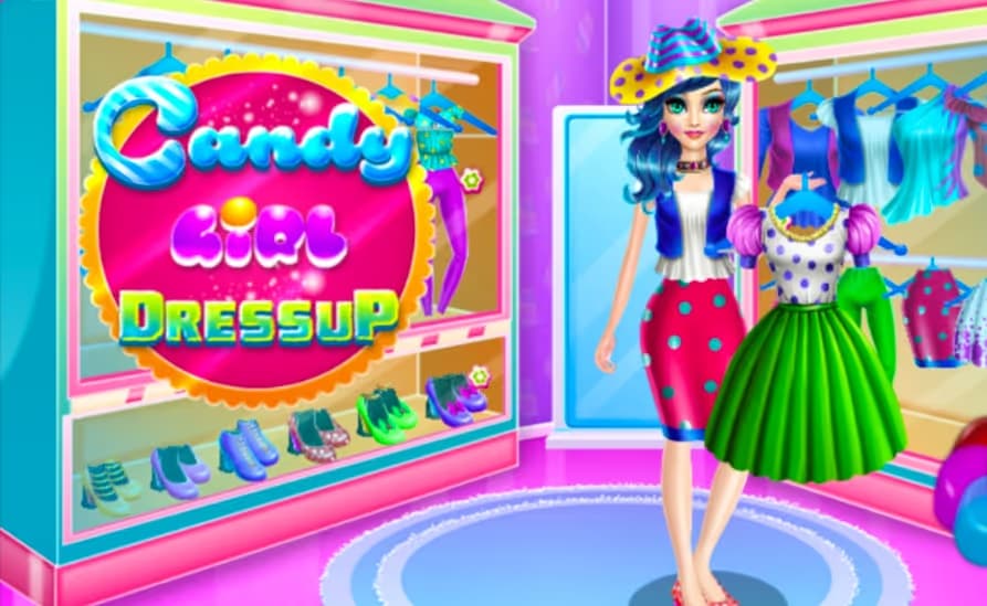 Candy Girl Dressup