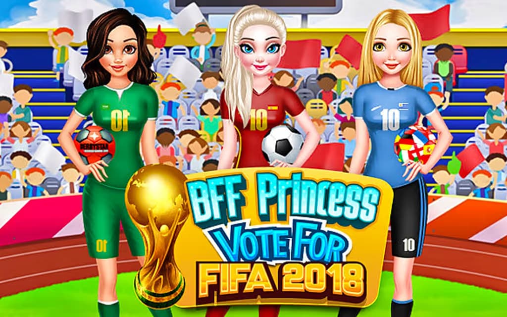 BFF Princess Vote For Football 2018