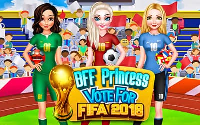 BFF Princess Vote For Football 2018