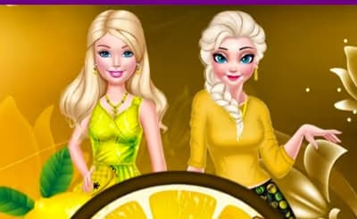 Lemony Girls At Prom