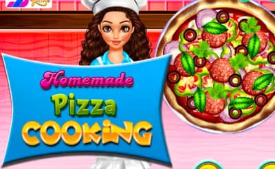 Homemade Pizza Cooking