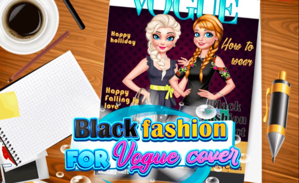 Black Fashion For Vogue Cover