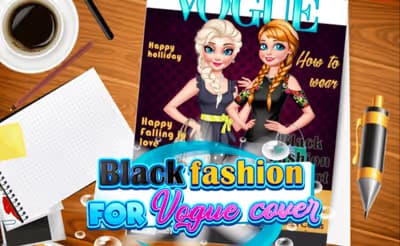 Black Fashion For Vogue Cover