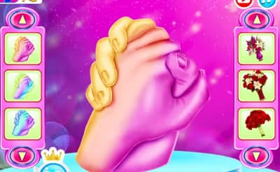 Couple's Hand Casting