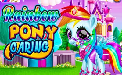 Rainbow Pony Caring