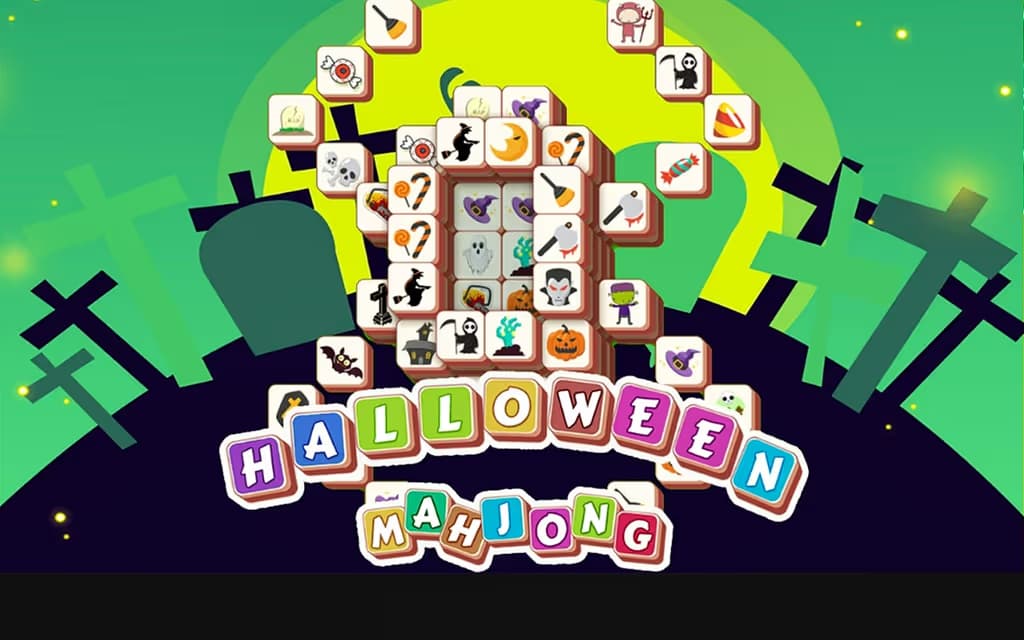 Halloween Mahjong Tiles
