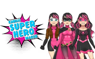 Kawaii Superhero Maker