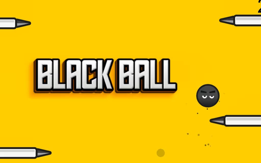 Falling Black Ball