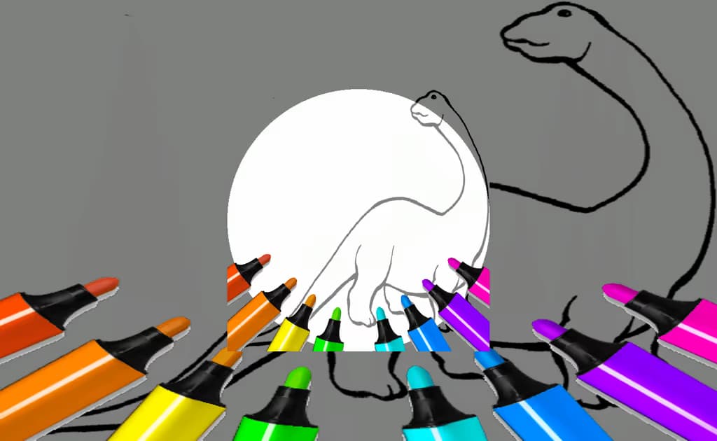 Dinosaur Coloring Pages Kids
