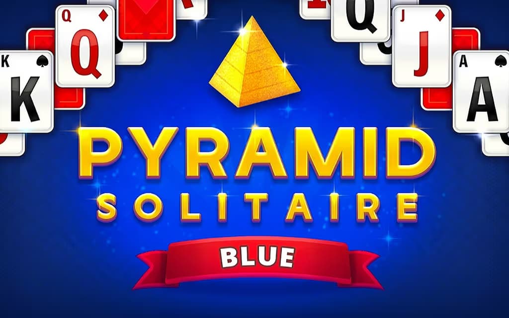 Pyramid Solitaire Blue