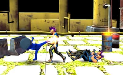 Police Stickman wrestling Fighting Game