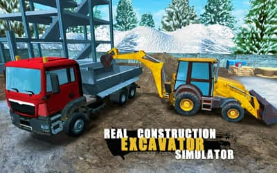 Real Construction Excavator Simulator