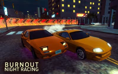 Burnout Night Racing