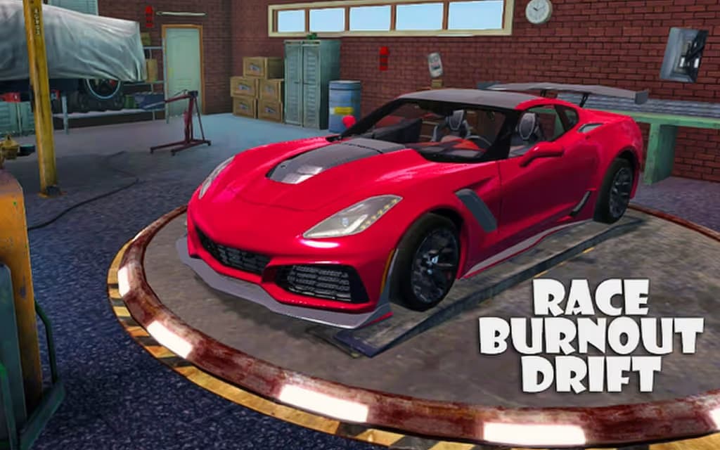Race Burnout Drift