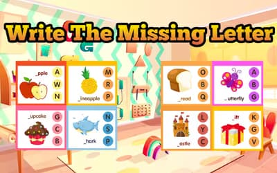 Write The Missing Letter