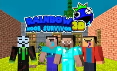 Rainbow Noob Survivor