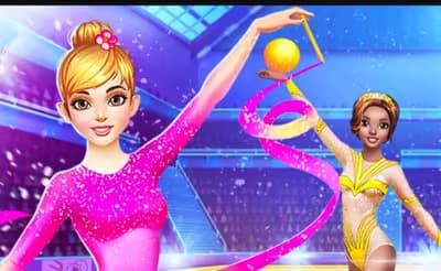 Gymnastics Girls Dress Up Game