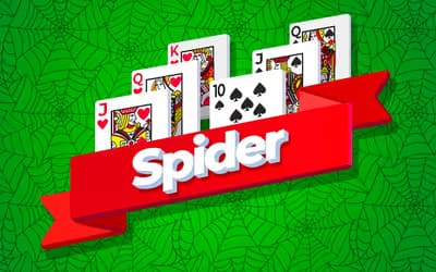 Spider Solitaire (1, 2, and 4 suits)