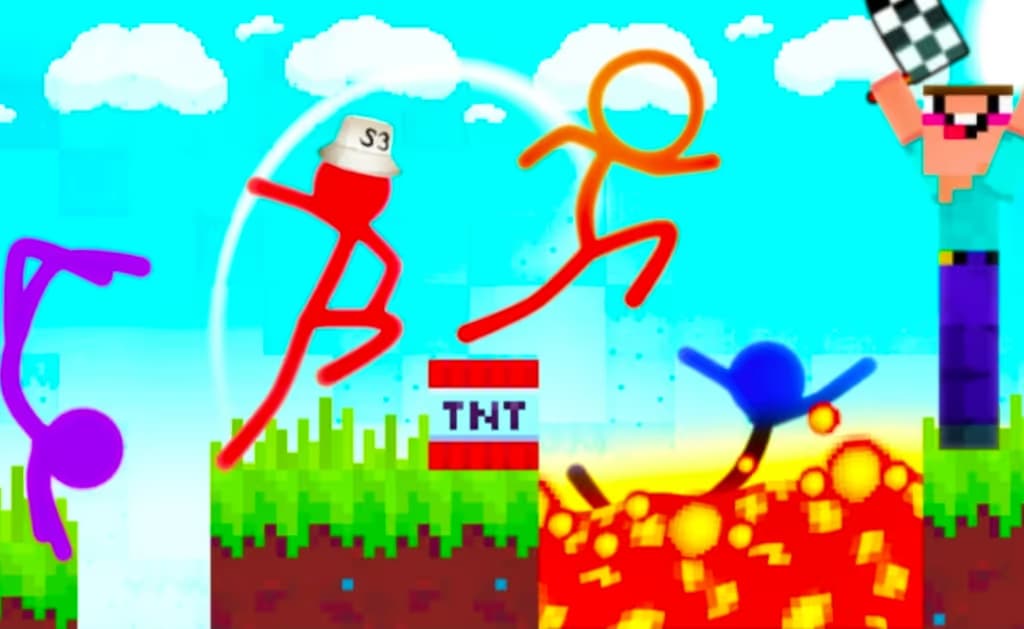Stickman Parkour 3