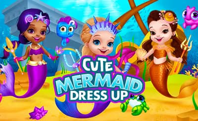 Cute Mermaid Dress Up