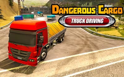 Dangerous Cargo Truck Driving