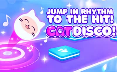 Jump in Rhythm to the Hit! Cat Disco!