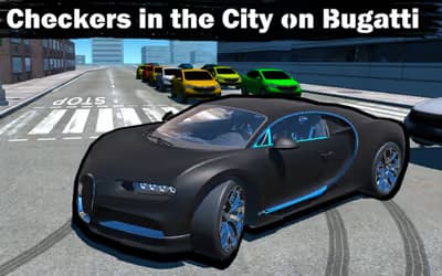 Checkers in the City on Bugatti