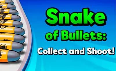 Snake of Bullets: Collect and Shoot!