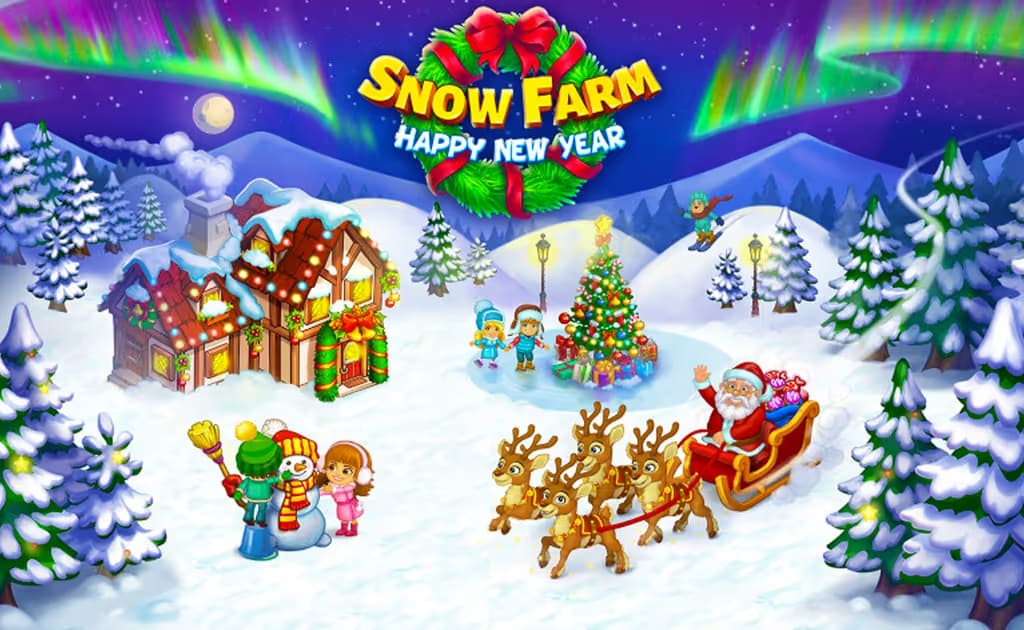 Snow Farm Happy New Year