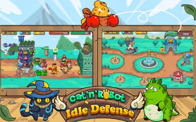 CatnRobot Idle TD Battle Cat