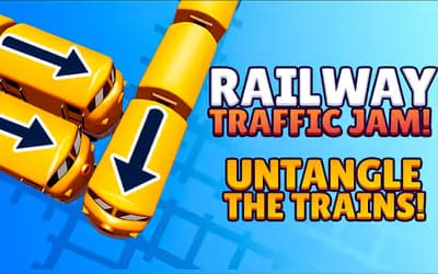 Railway Traffic Jam! Untangle the Trains!