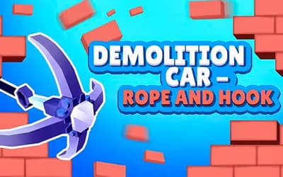 Demolition Car - Rope and Hook
