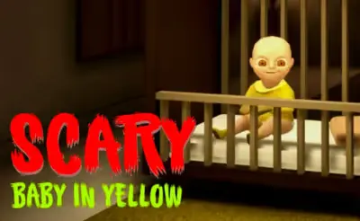 Scary Baby in Yellow