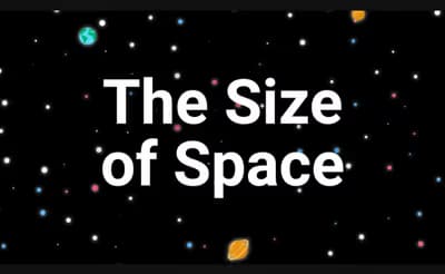 The Size of Space