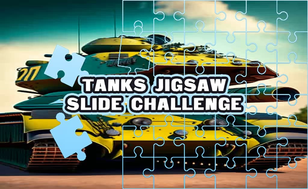 Tanks Jigsaw Slide Challenge