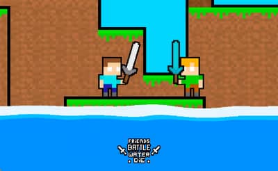 Friends Battle Water Die