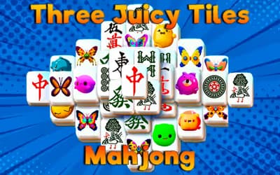 Three Juicy Tiles Mahjong