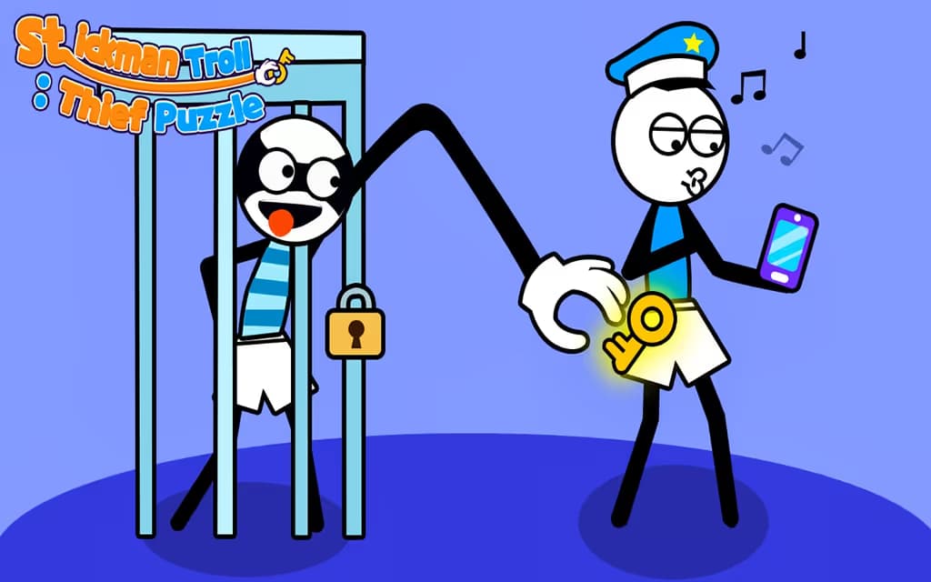 Stickman Troll Thief Puzzle