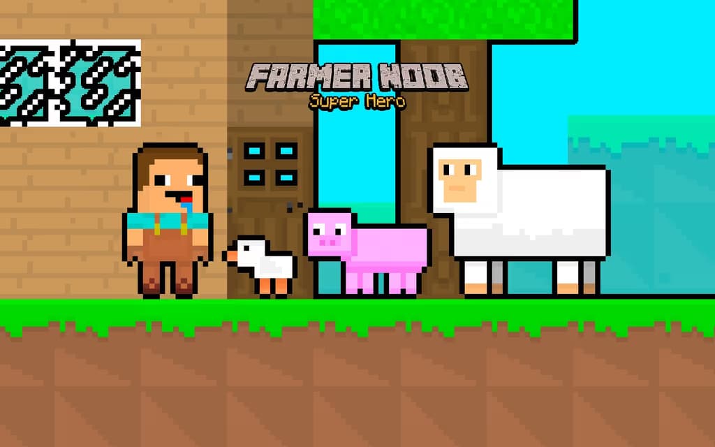 Farmer Noob Super Hero